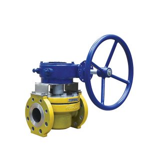Válvula de tapón de puerto completo de alquilación HF FluoroSeal lv