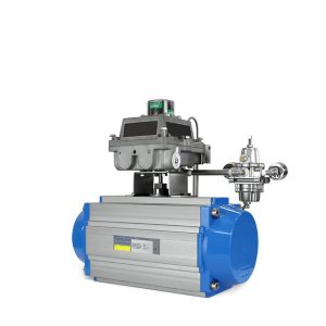 Posicionador neumático Actuador neumático de piñón y cremallera FluoroSeal